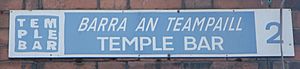 Archivo:250411 Street sign Temple Bar