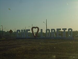 Archivo:Acceso a Loreto (departamento de Concepción)
