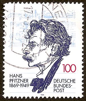 Archivo:Allemagne timbre HansPfitzner 1994obl