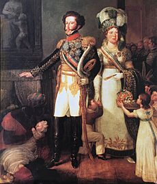 Archivo:Armand Pallière Dom Pedro e Dona Leopoldina 1826