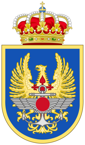 Archivo:Coat of Arms of the Spanish Defence Staff-EMAD