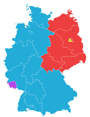 Archivo:Deutschland Bundeslaender 1949