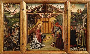 Archivo:García del Barco - Triptych of the Nativity - Google Art Project