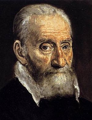 Archivo:Giulio Clovio El Greco detalle1