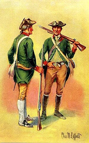 Archivo:Green Mountain Rangers, 1776