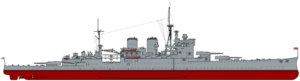 Archivo:HMS Renown (1939) profile drawing