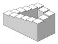 Impossible staircase