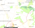 Map commune FR insee code 14368