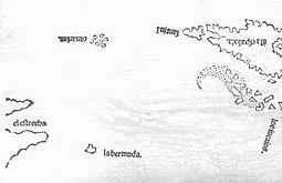 Archivo:Map of Bermuda 1511 legatio babylonica