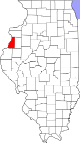 Map of Illinois highlighting Henderson County.svg