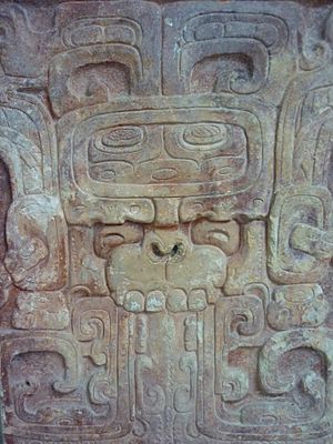 Archivo:Mascarón Maya