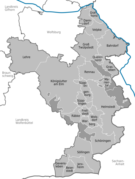 Municipalities in HE