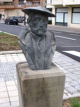 Archivo:Ormaiztegi - Busto de Tomás de Zumalakarregi