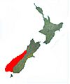 P. hochstetteri distribution