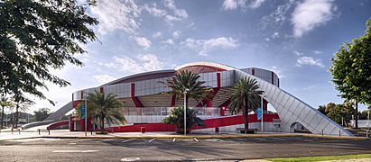 Palacio de los deportes de Santiago de los Caballeros.