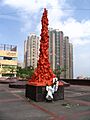 Pillar of Shame in Orange 1