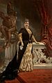 Raimunda Ossorio y Ortega, marquesa de Linares, por Francisco Pradilla