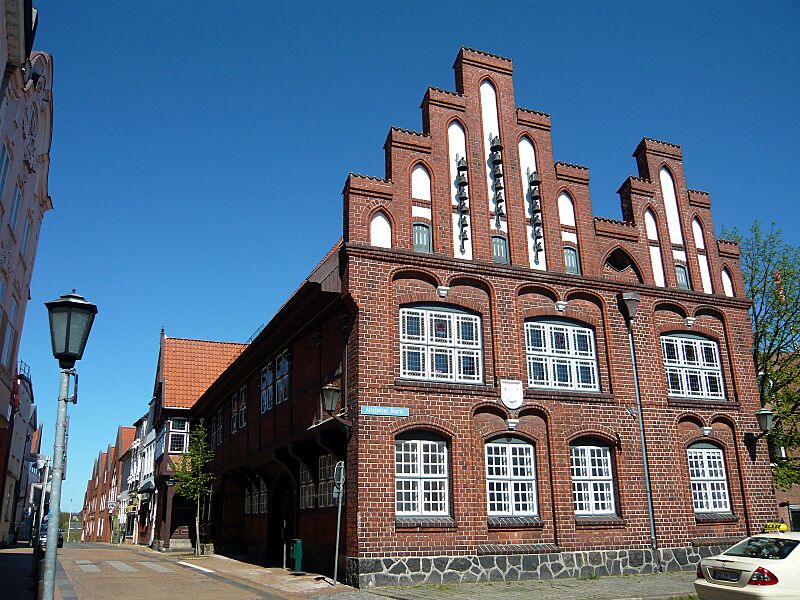 Rathaus-Giebel Rendsburg2009