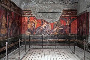 Archivo:Roman fresco Villa dei Misteri Pompeii 006