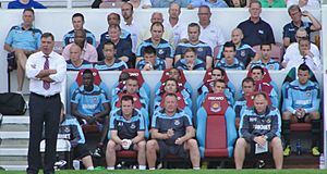 Archivo:Sam Allardyce - West Ham United bench