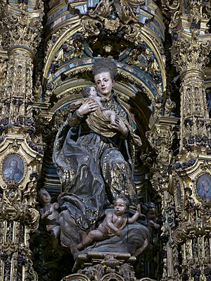 Archivo:San Estanislao de Kostka, Iglesia de San Luis de los Franceses (Sevilla)