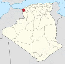 Tlemcen in Algeria 2019.svg