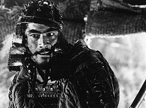 Archivo:Toshiro Mifune in Seven Samurai (1954)