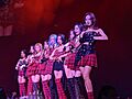 Twice performing at the Forum in Inglewood, California on February 15, 2022