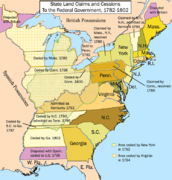 United States land claims and cessions 1782-1802