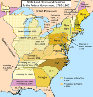Archivo:United States land claims and cessions 1782-1802