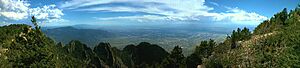 Archivo:View to the southwest from Sandia Peak