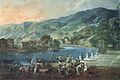 Vista de El Arenal de Bilbao - Luis Paret