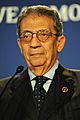 Amr Moussa at the 37th G8 Summit in Deauville 054