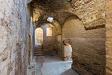 Anfiteatro de las ruinas romanas de Itálica, Santiponce, Sevilla, España, 2015-12-06, DD 10