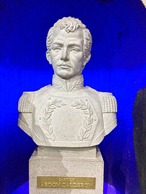 Archivo:Busto de Abdón Calderón en el Templo de la Patria (Quito, Ecuador)