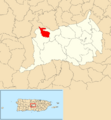 Collores, Orocovis, Puerto Rico locator map