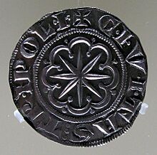 Contea crociata di tripoli, boemondo VI, grosso d'argento, 1251-1275.jpg