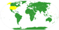 Countries that use Celsius