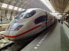 Deutsche Bahn ICE 3 high speed Train at Amsterdam Central Train Station (Ank Kumar) 02.jpg