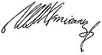 Firma de Juan Tomás Enríquez de Cabrera y Álvarez de Toledo