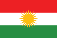 Bandera  de Kurdistán