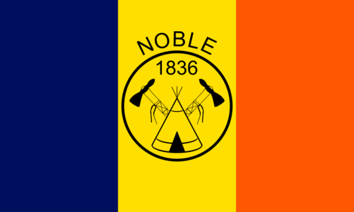 Flag of Noble County, Indiana