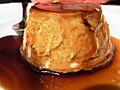 Flan de turron