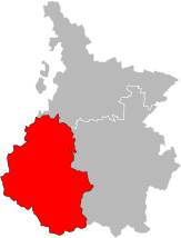 Hautes-Pyrénées - Argelès-Gazost arrondissement.svg