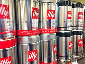 Archivo:Illy coffee jars beans