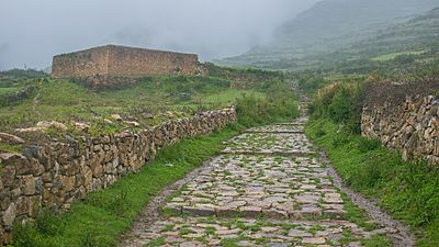 Inca Naani (Camino Inca) y Ushnu de Soledad de Tambo