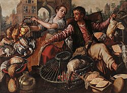 Archivo:Joachim Beuckelaer - Game vendor