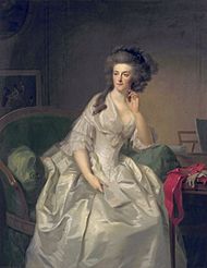 Archivo:Johann Friedrich August Tischbein - Portret van Frederika Sophia Wilhelmina, prinses van Pruisen (1751-1820), echtgenote van Willem V, prins van Oranje