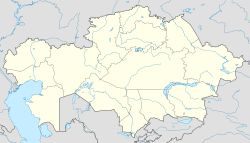 Alma Ata ubicada en Kazajistán