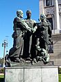 La Ley (jardínes del Palacio Legislativo) de Giannino Castiglioni